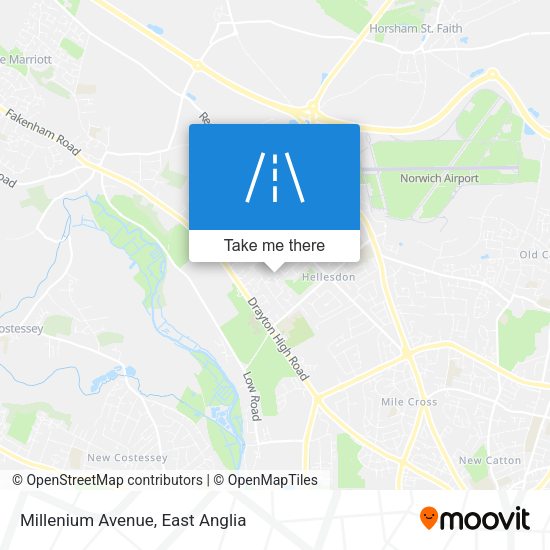 Millenium Avenue map