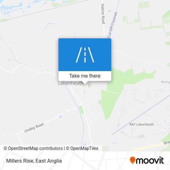 Millers Rise map