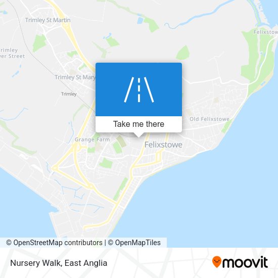 Nursery Walk map
