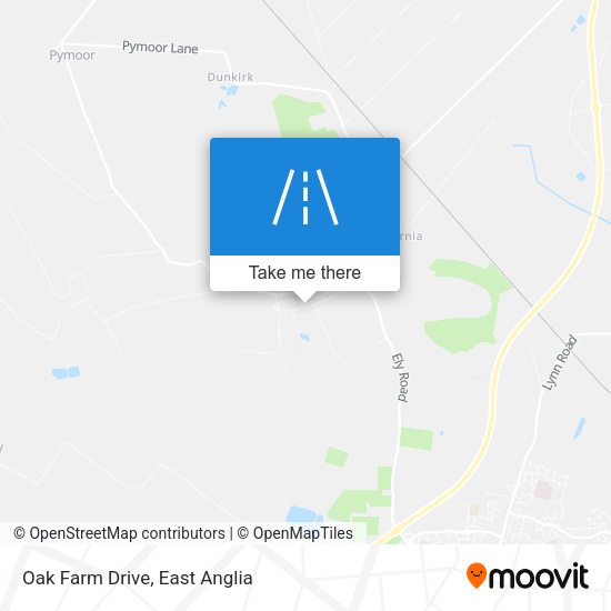 Oak Farm Drive map