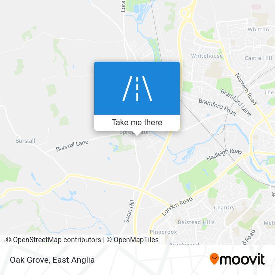 Oak Grove map