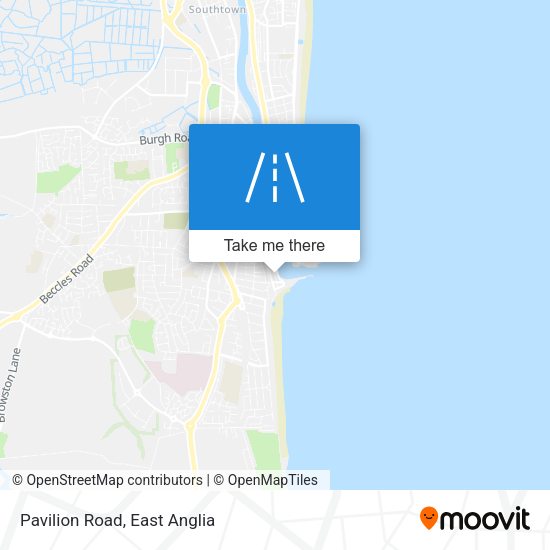 Pavilion Road map