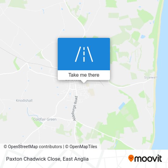 Paxton Chadwick Close map