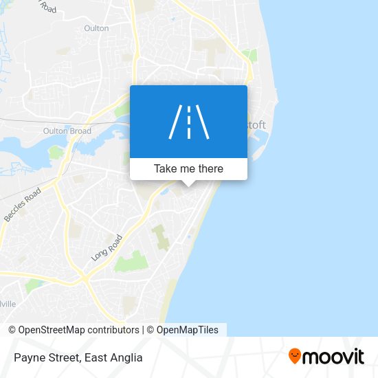 Payne Street map