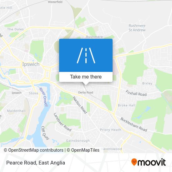 Pearce Road map