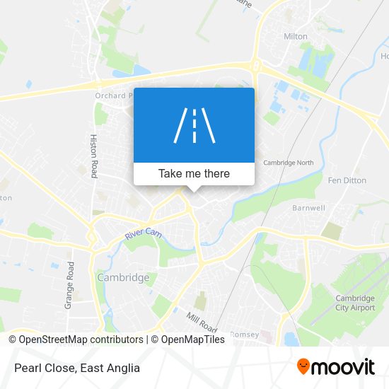 Pearl Close map