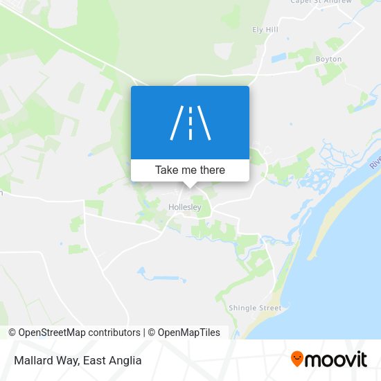 Mallard Way map