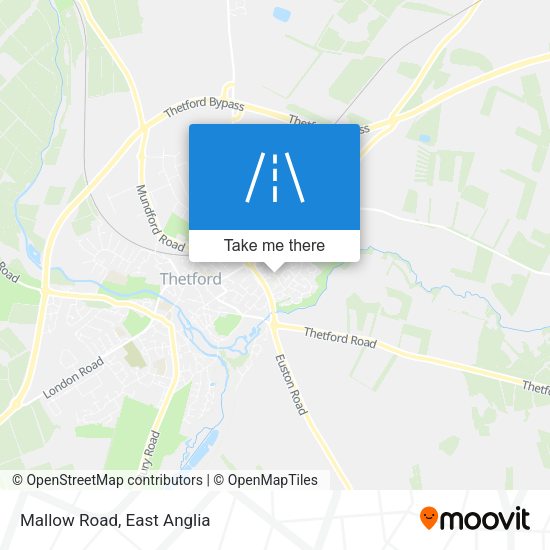 Mallow Road map