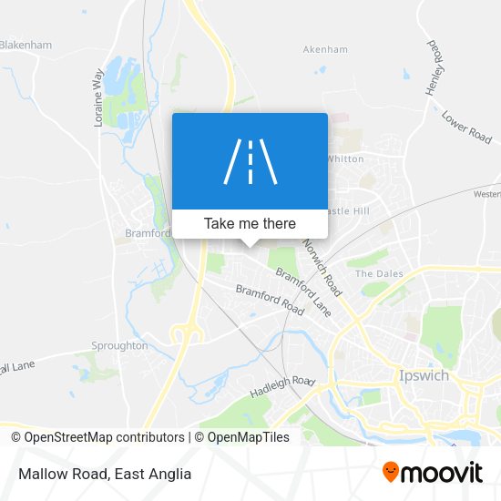 Mallow Road map