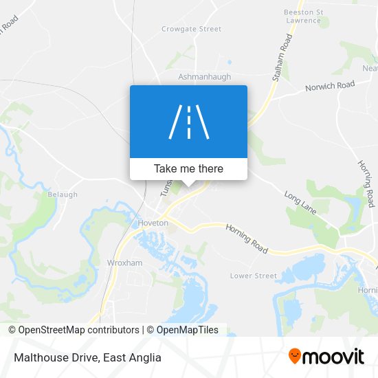 Malthouse Drive map