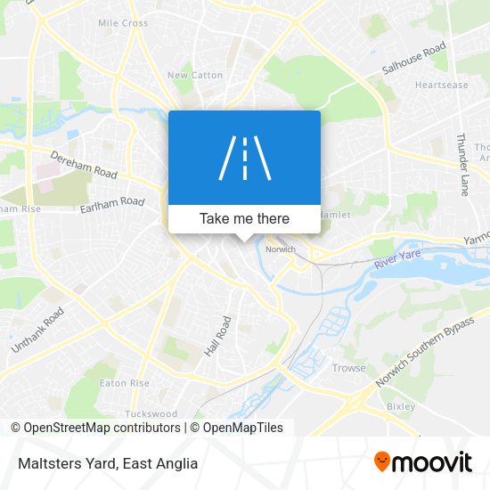 Maltsters Yard map