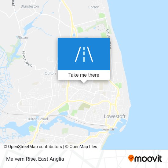 Malvern Rise map
