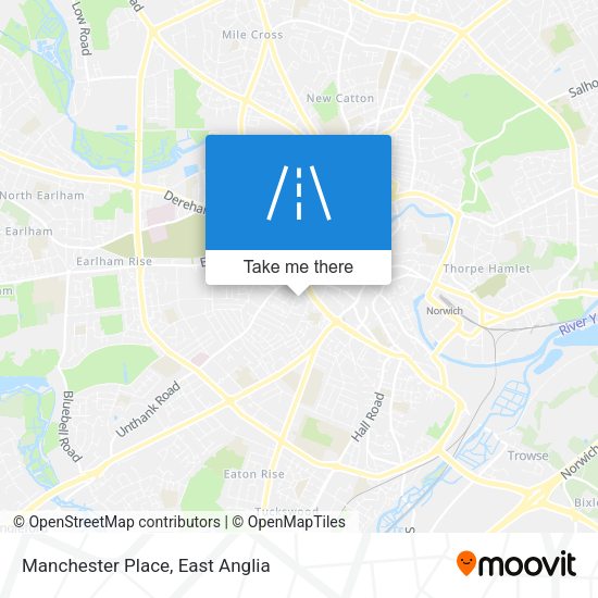 Manchester Place map