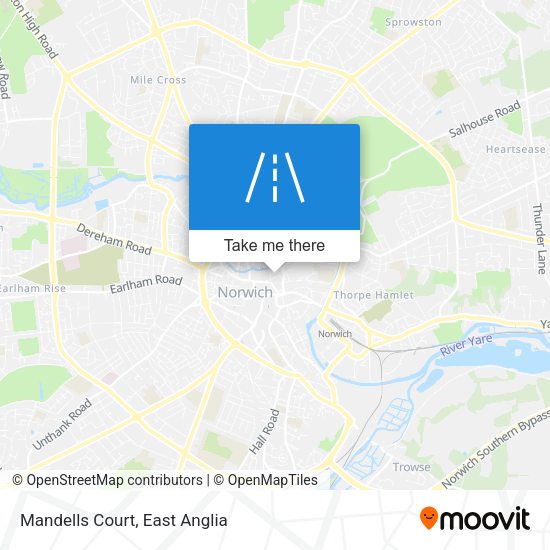 Mandells Court map
