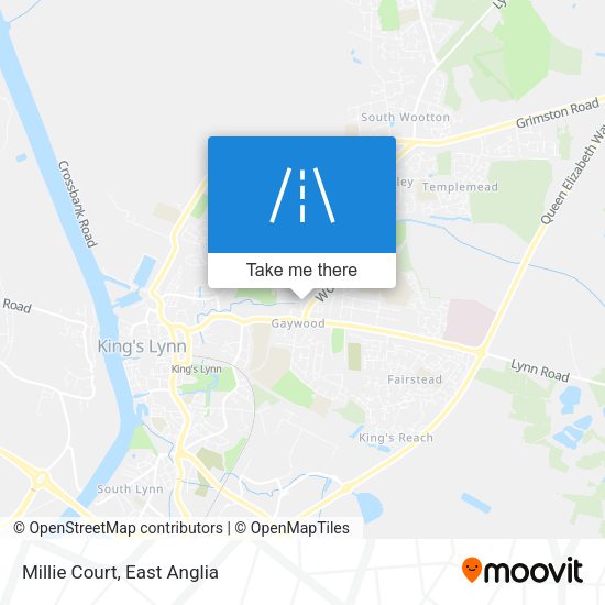 Millie Court map