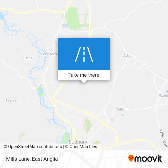 Mills Lane map