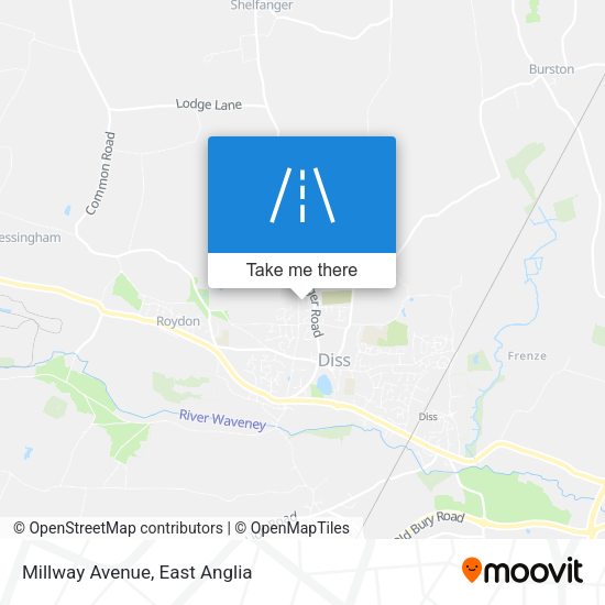 Millway Avenue map