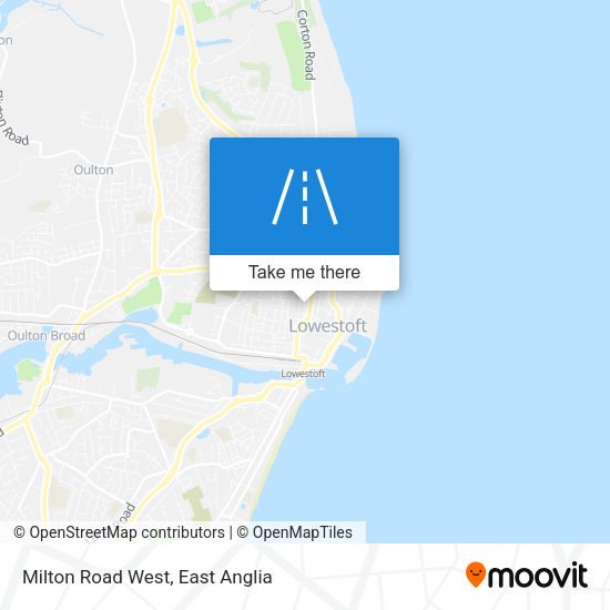 Milton Road West map
