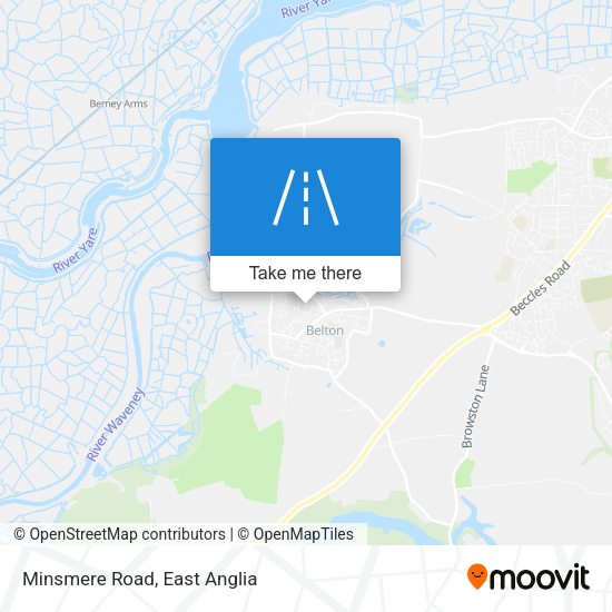 Minsmere Road map