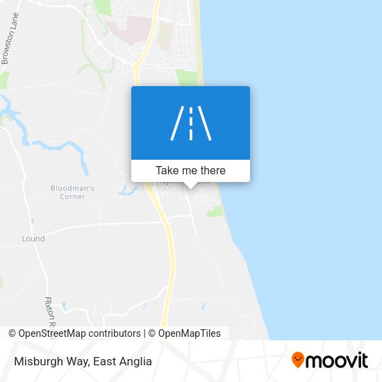 Misburgh Way map