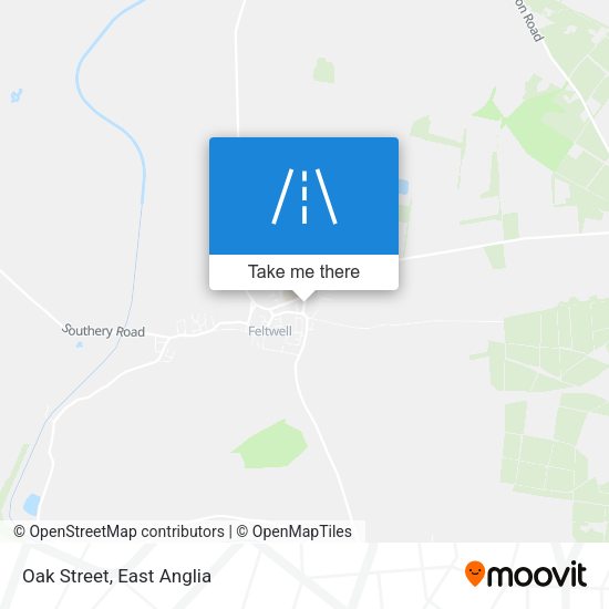 Oak Street map