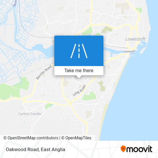 Oakwood Road map