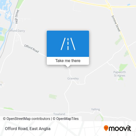 Offord Road map