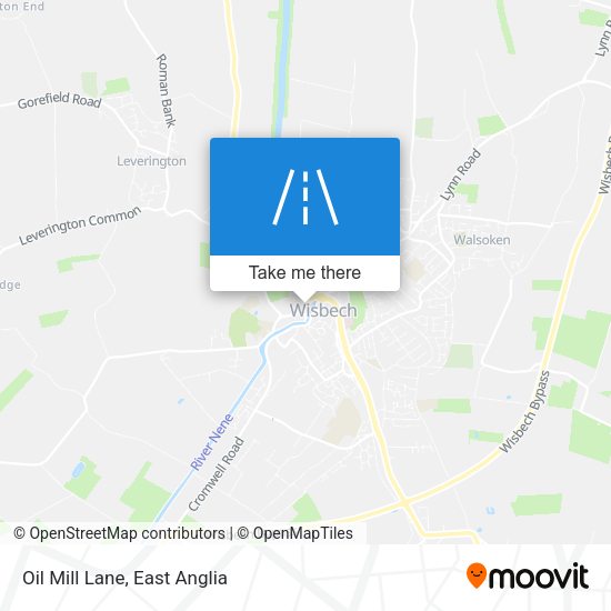 Oil Mill Lane map