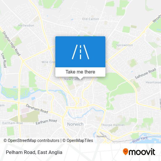 Pelham Road map