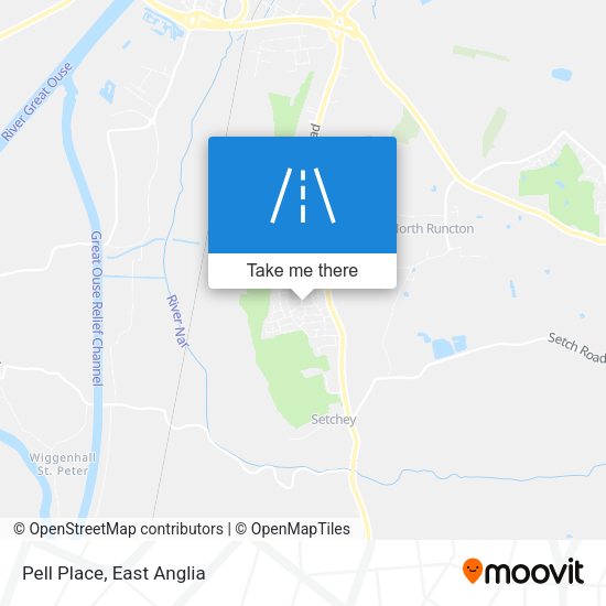 Pell Place map
