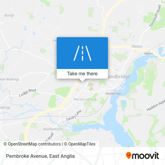 Pembroke Avenue map