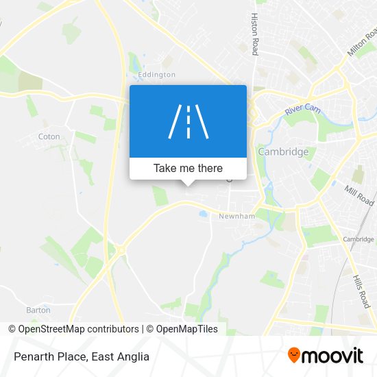Penarth Place map