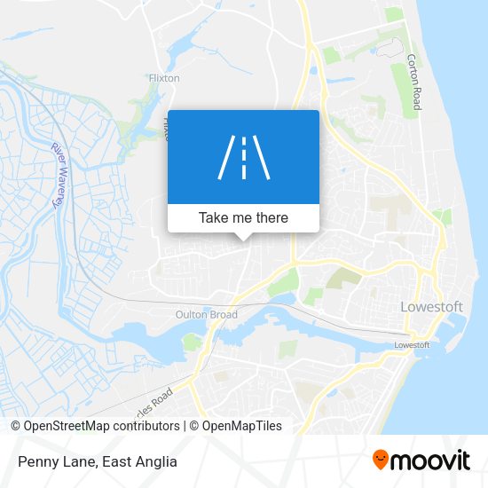 Penny Lane map