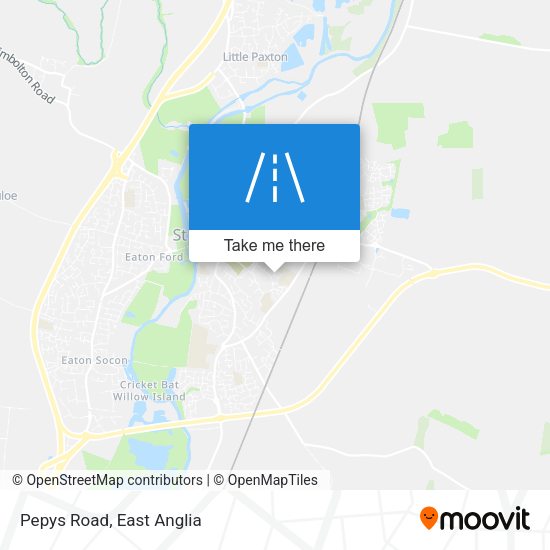 Pepys Road map