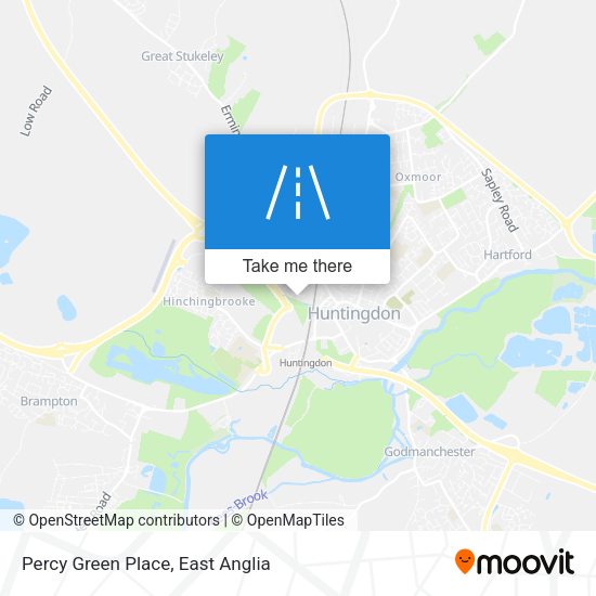 Percy Green Place map