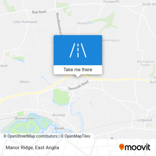 Manor Ridge map