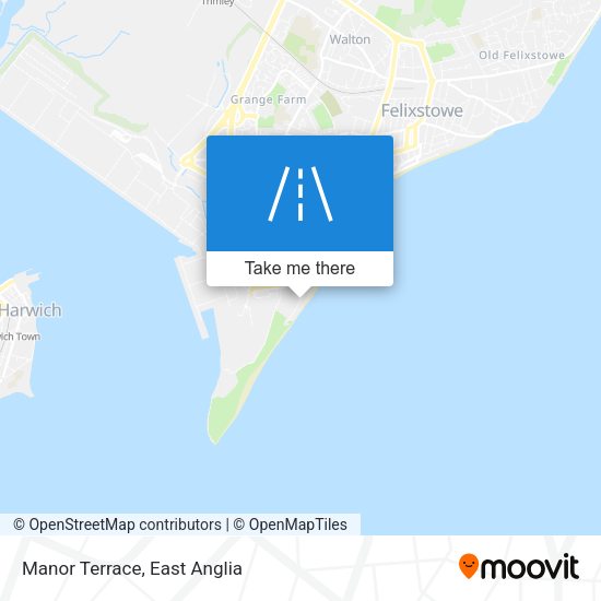 Manor Terrace map