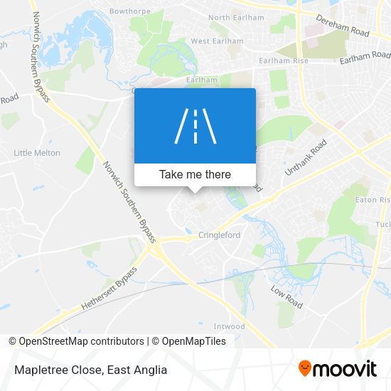 Mapletree Close map