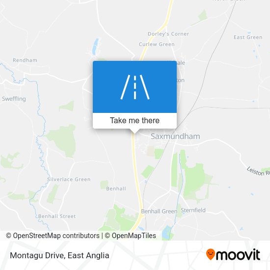 Montagu Drive map