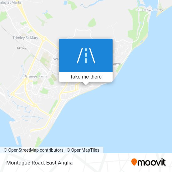 Montague Road map