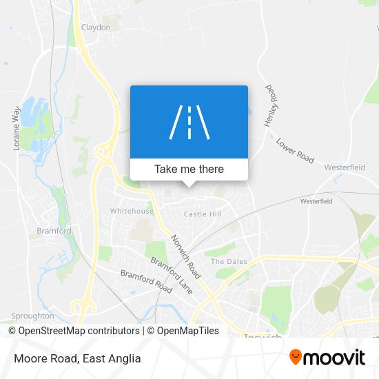Moore Road map