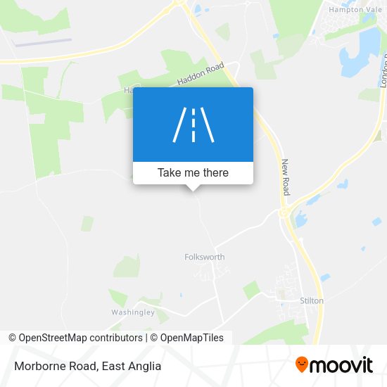 Morborne Road map