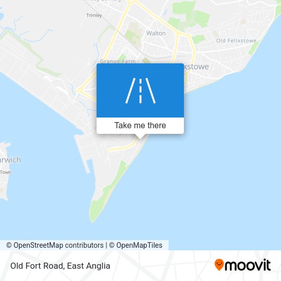 Old Fort Road map