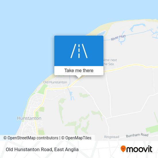 Old Hunstanton Road map