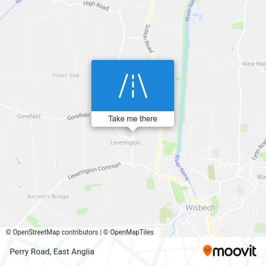 Perry Road map