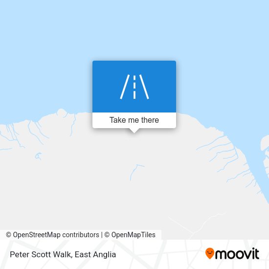 Peter Scott Walk map