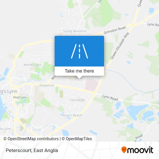Peterscourt map