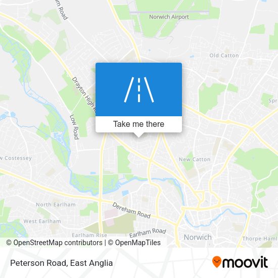 Peterson Road map