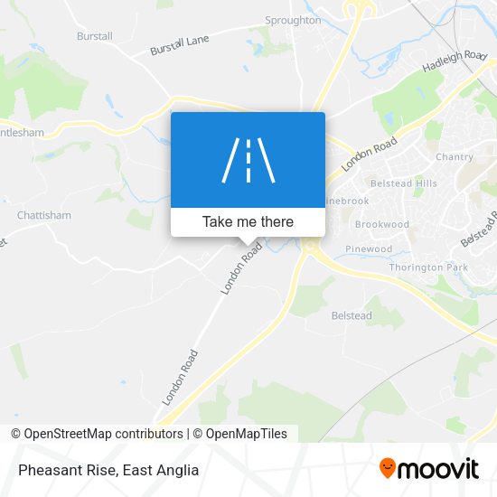 Pheasant Rise map