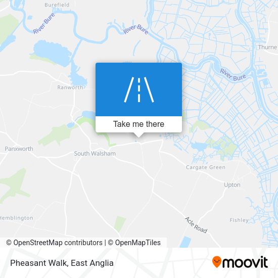 Pheasant Walk map